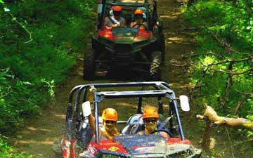 Cuatrimotos y RZR.